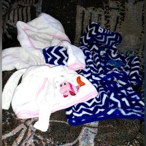 "His & Hers" Baby Bathrobes, 0-9m